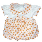 Sukienka bombka w groszki 80-86