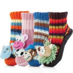 Kapcie - skarpetki 80-86 z podeszwą