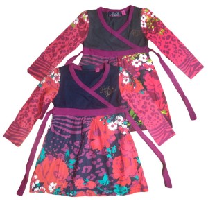 Sukienka bawełniana Magenta 92-128
